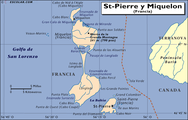 San Pedro y Miquelón