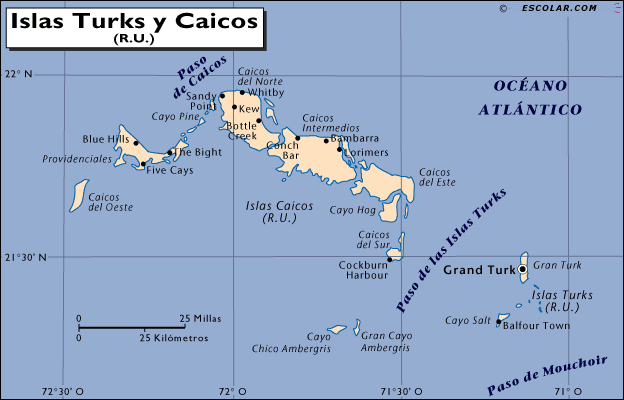 Islas Turks y Caicos